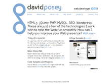 Tablet Screenshot of davidgposey.com
